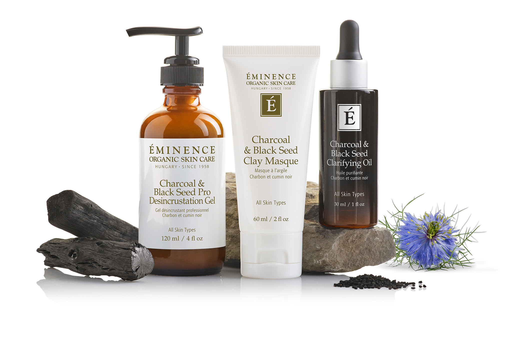 Eminence Organics Charcoal & Black Seed Collection